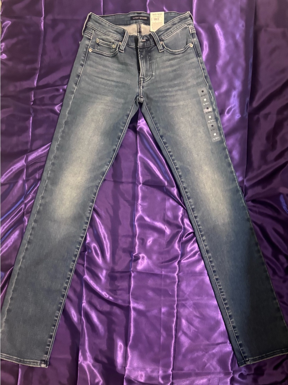 Lucky Brand Sweet Straight Jeans 25L - Picture 3 of 10